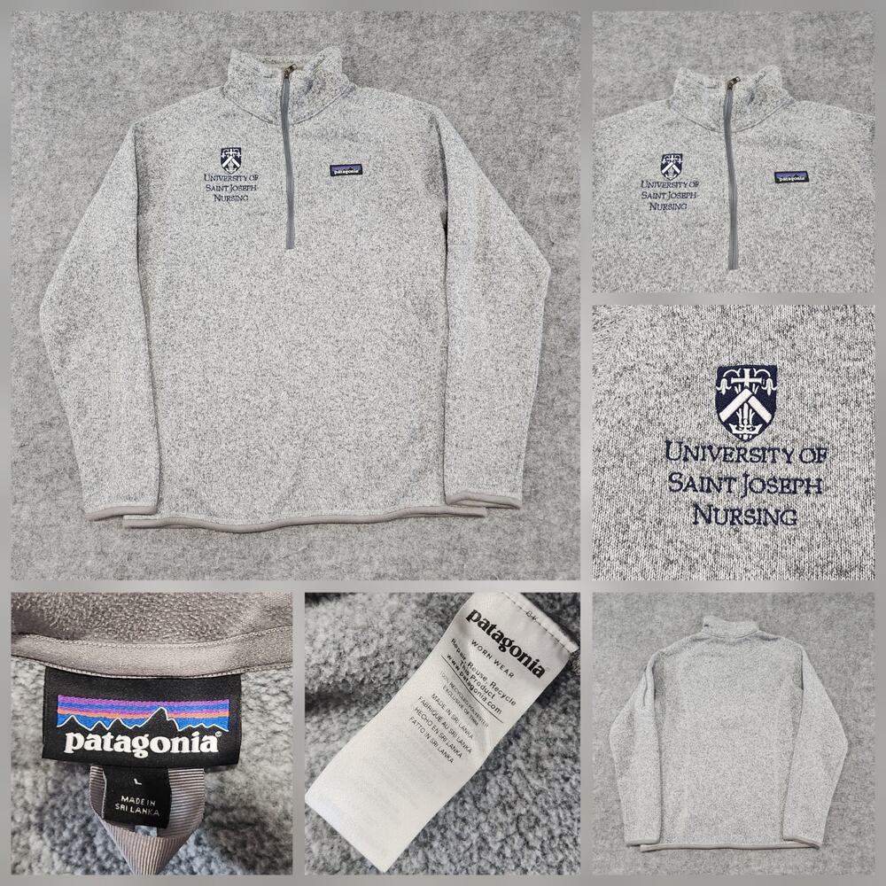 Patagonia Womens L Large Better Sweater Fleece Jacket Saint Joseph University